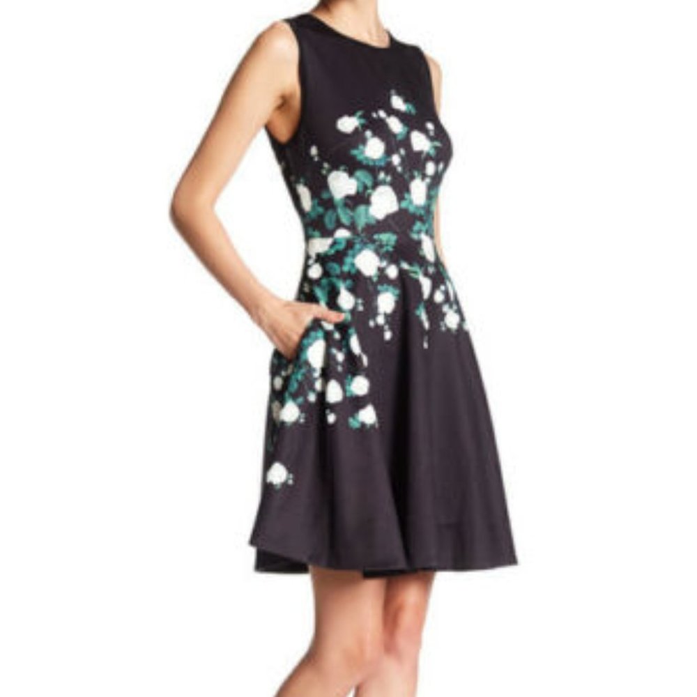 ERIN Suzie Floral Fit & Flare Dress 4